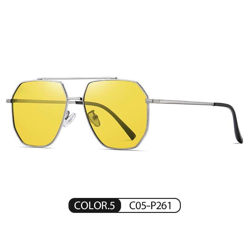 The same style of men's polarized sunglasses JS8537Colorful sun protection sunglasses for female drivers