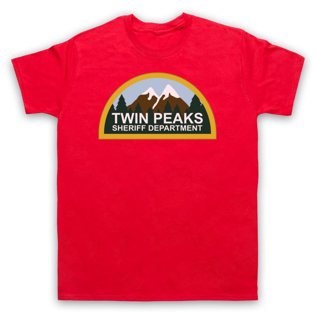 2025 Well In Summer TWIN PEAKS American TV Series Twin Peaks Town SHERIFF DEPARTMENT Forest TV Series Peripheral T-shirt