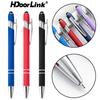 HdoorLink Универсальные 2 в 1 металлические стилусы с шариковыми ручками для iPhone Android Touch Screen Pen для всех емкостных экранов