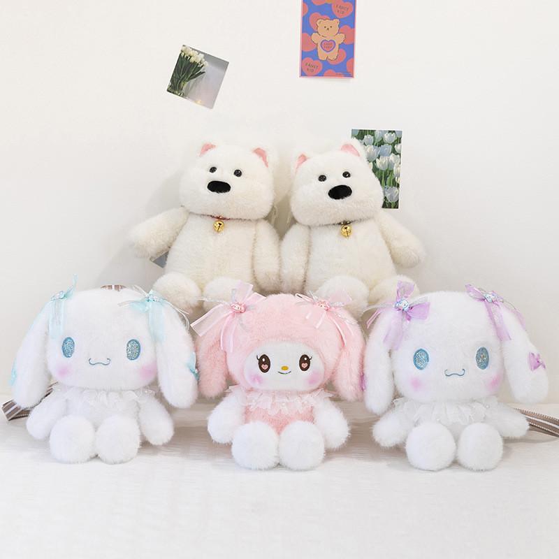 Childrens Cute Cartoon Shoulder Bag Water Crystal Plush With Mini Animal Design For Casual Use