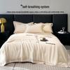 HLA Ice Silk Cooling 4-Piece Summer Bedding Set