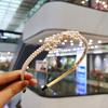 15 стилей, роскошные ободки для волос с большим жемчугом, женские обручи для волос с бантом и подсолнухом, аксессуары для волос для девочек, модные украшения, повязка на голову