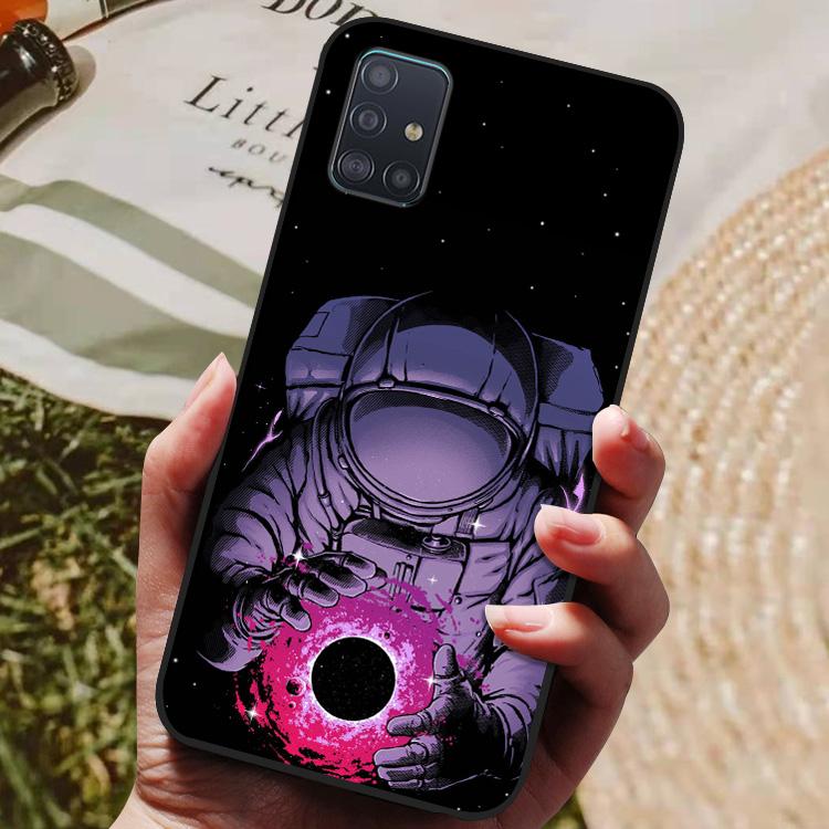Для Samsung Galaxy A31 A51 A71 Чехол Силиконовая Задняя Крышка Чехол для Телефона Для Samsung A51 A71 A31 A315 A515 A715 Мягкий Чехол бампер coque