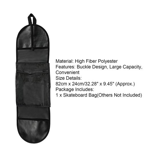 Прочная сумка для скейтборда, износостойкая, нескользящая, прочная несущая сумка для скейтборда, товары для улицы