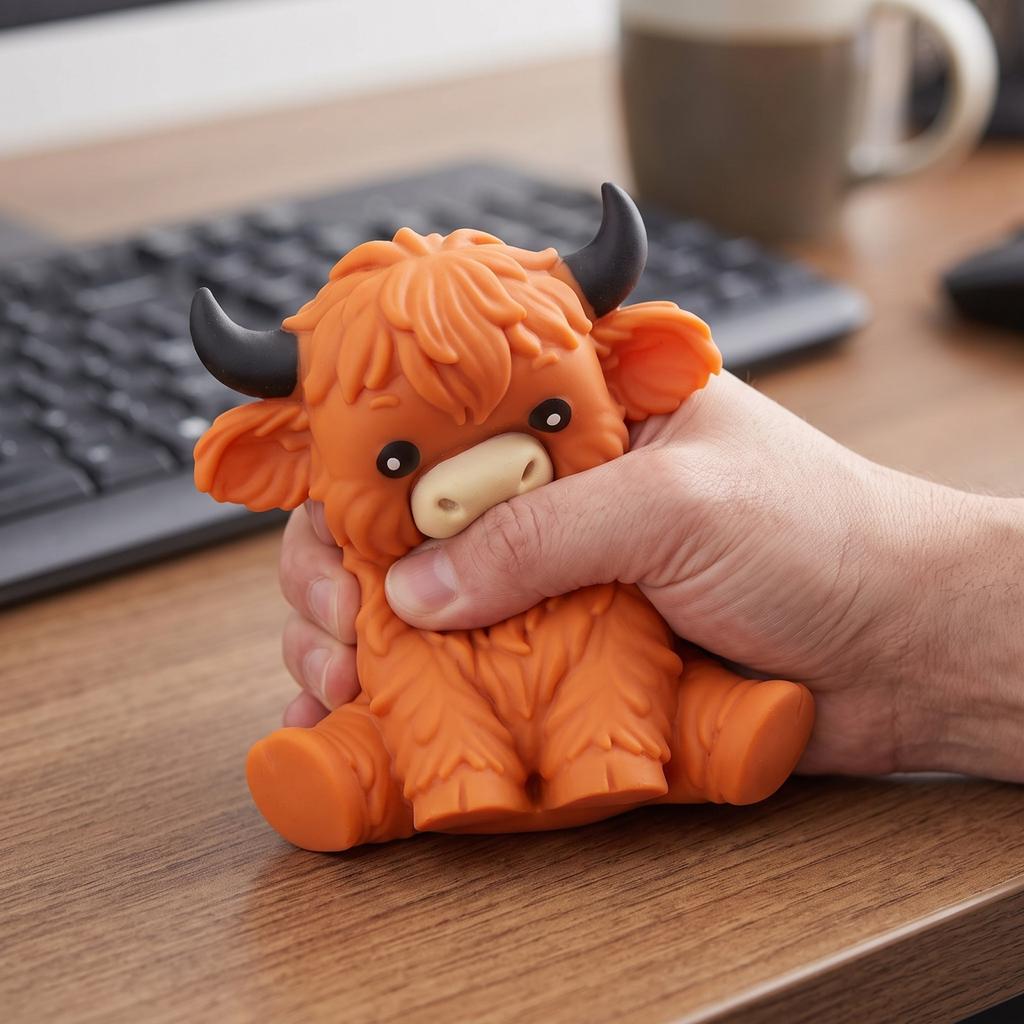 Игрушка Корова Антистресс Мягкая Плюшевая Фигурка