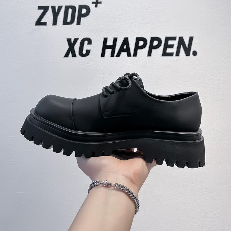 2024 новые мужские туфли на шнуровке в стиле ретро, повседневные туфли для серфинга, матовые, с низким верхом, в британском стиле, 1802-A