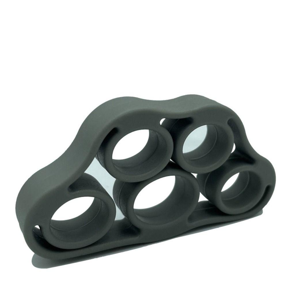 3 PCS Sports Stretcher Strength Hand Grip Finger Trainer Resistance Band Wrist Exerciser