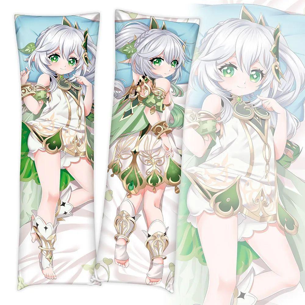 Чехол для подушки Game Genshin Impact Keqing Dakimakura Zhongli, костюм для тела, подушка, двусторонняя наволочка