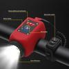 120 DB Horn For Bike 120 DB Waterproof Bike Lights For Night Riding USB Rechargeable 180 Degree Viewing Angle Flashlight