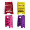 1/2Pcs Overstimulated Warning Sign Hair Claw Strong Grip Thick Hair Funny Yellow Caution Hair
