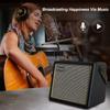 Coolmusic BP MINI Акустическая гитара Перезаряжаемый портативный усилитель с BT-динамиком и микрофоном, эффекты Treble и Chorus, вход 30 Вт, громкость,