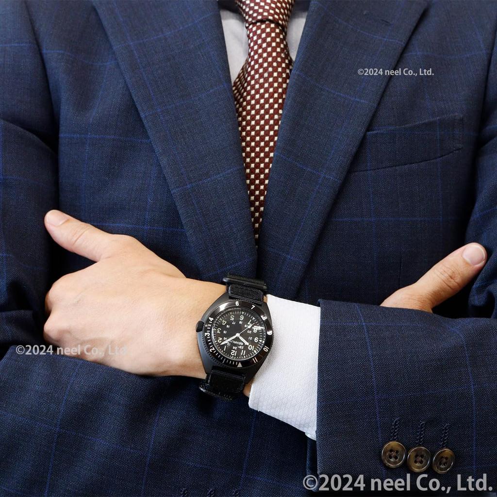 Watch [Benrus] TYPE-2-BK-COMBAT-SV Men's Black/Khaki