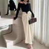 Fall Winter Elegant Color-block Pearl Bodycon Evening Dress for Women, European American Style Party Gown for Crossborder Dropshipping