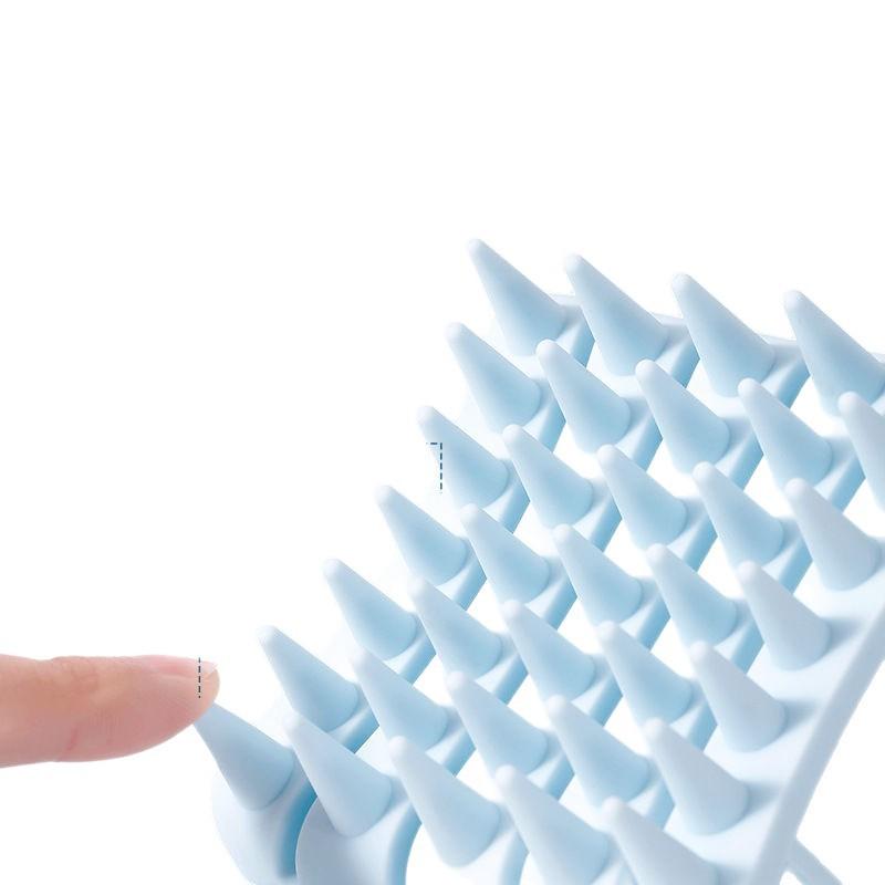 Новый шампунь артефакт силиконовая расческа для шампуня массаж кожи головы голова специальный шампунь очистка ванная комната расческа для шампуня