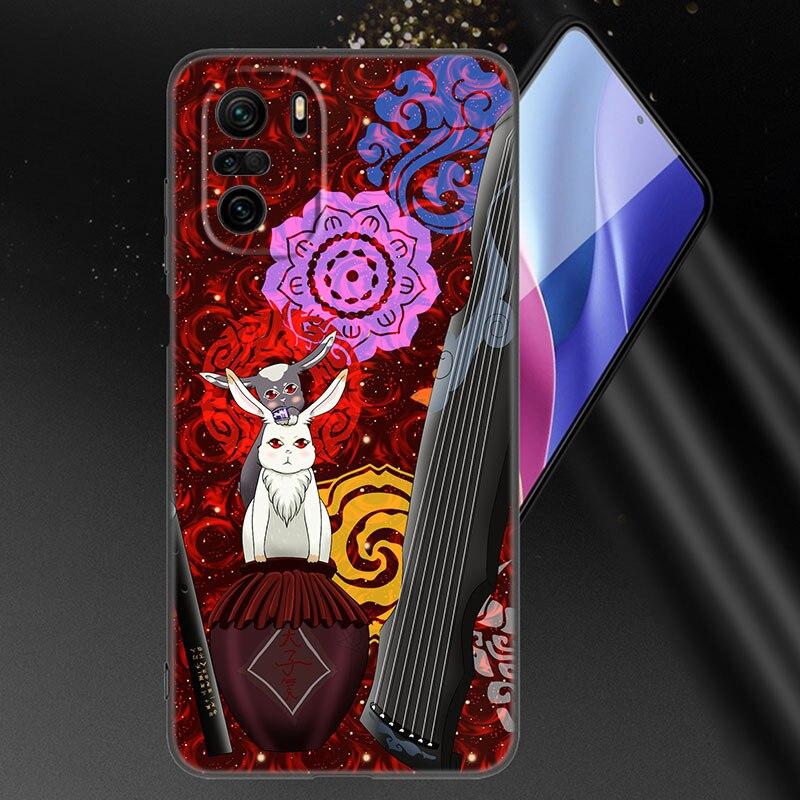 Anime Mo Dao Zu Shi Phone Case For Xiaomi Mi POCO X3 NFC GT M4 M3 12 11T 10T Pro A3 11 Lite NE 5G 12X 11i F3 Soft Black Cover