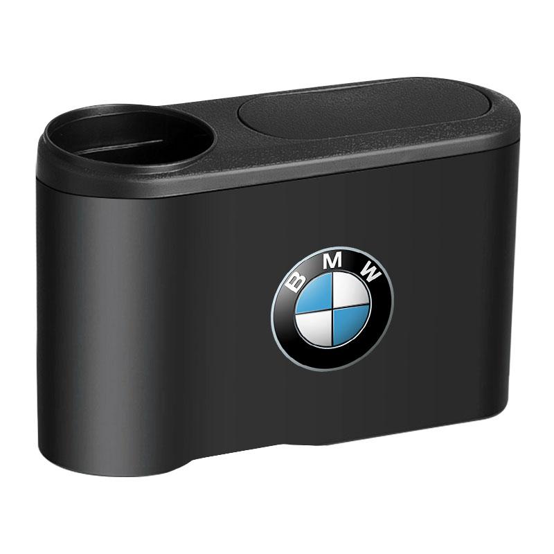 Trash Can Auto Emblem Garbage Box Bin Storage Car Accessories For BMW E93 F10 F20 F30 F40 F15 F25 F26 F31 F49 F86 M3 M5 X3