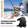 Мягкая противоскользящая защита копчика, носимая подушка для сиденья для рыбалки с регулируемым ремнем, принадлежности для рыбалки