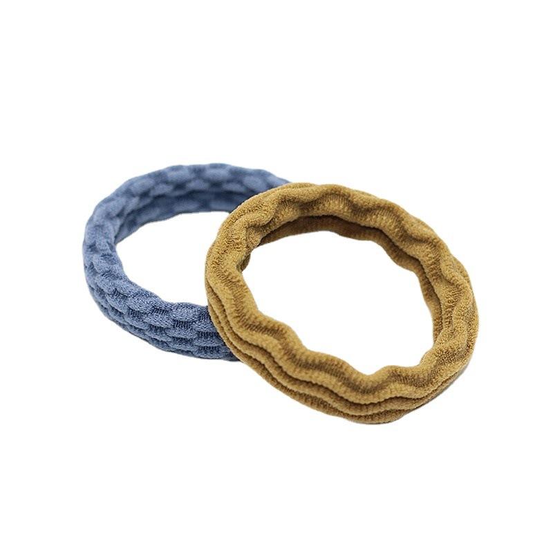 20PCS Women Girls Simple Basic Elastic Hair Bands Ties Scrunchie Holder Rubber Bands Fashion Headband Hair Accessories