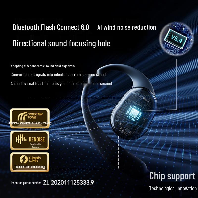 Sainar Senna C16S Open-Ear Bone Conduction Sport Earphones