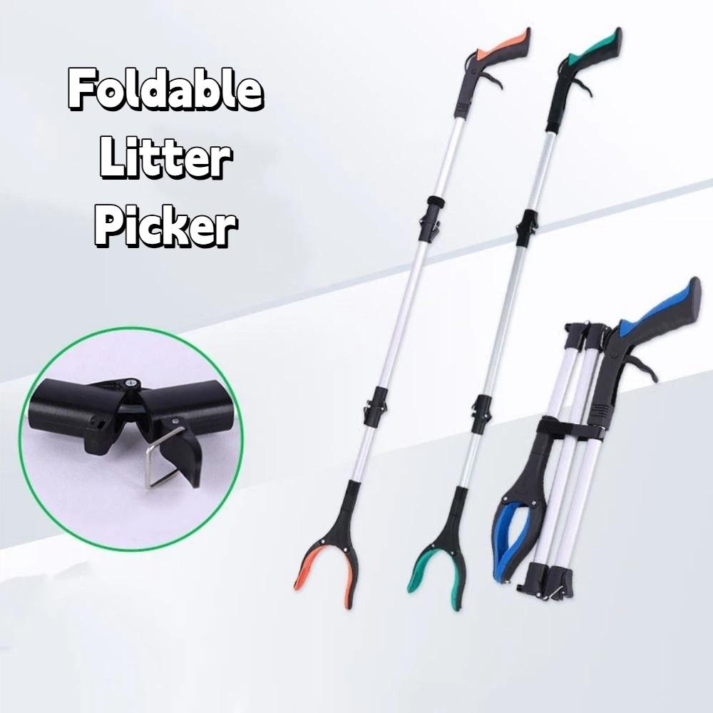 Collapsible Garbage Grabber Lightweight Trash Pick Up Stick Ergonomic Trash Reacher Picker Garden