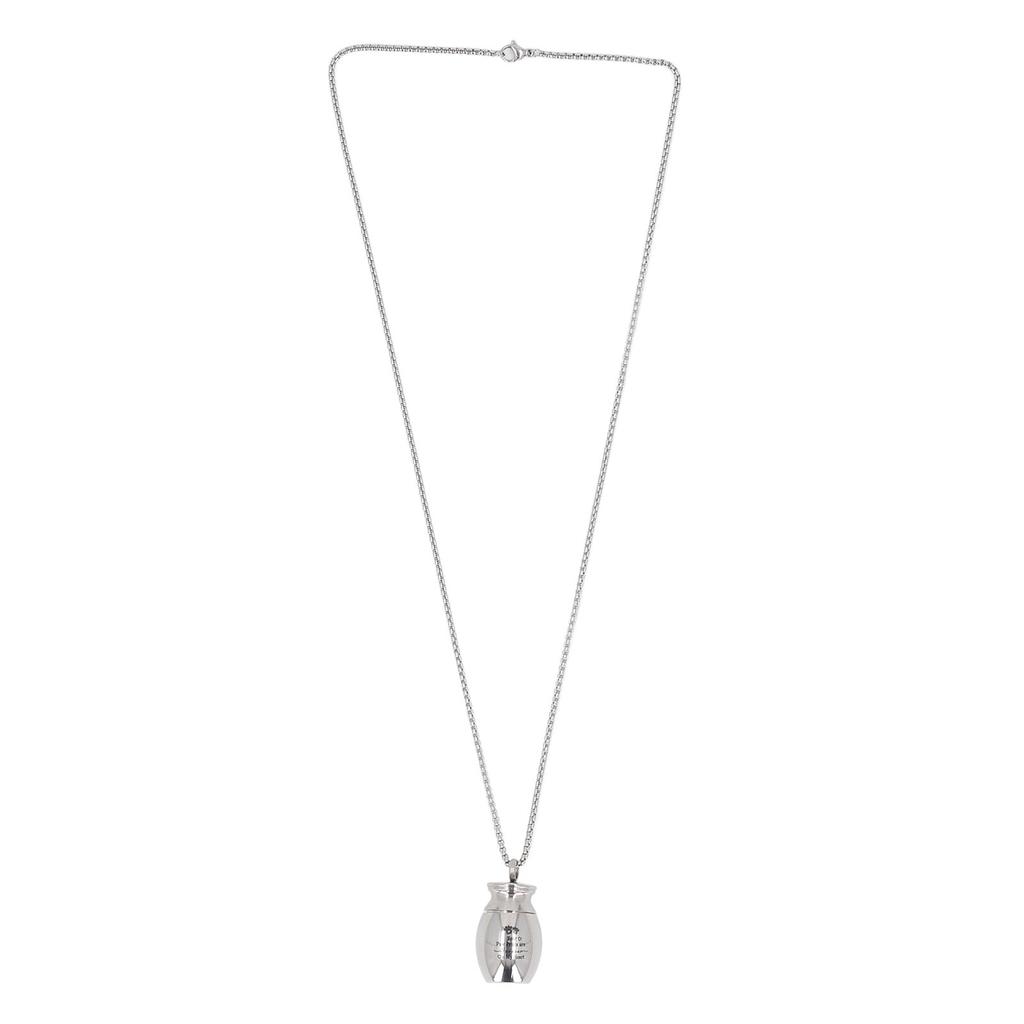 Ожерелье из нержавеющей стали с гравировкой в виде урны, памятные украшения для праха домашних животных