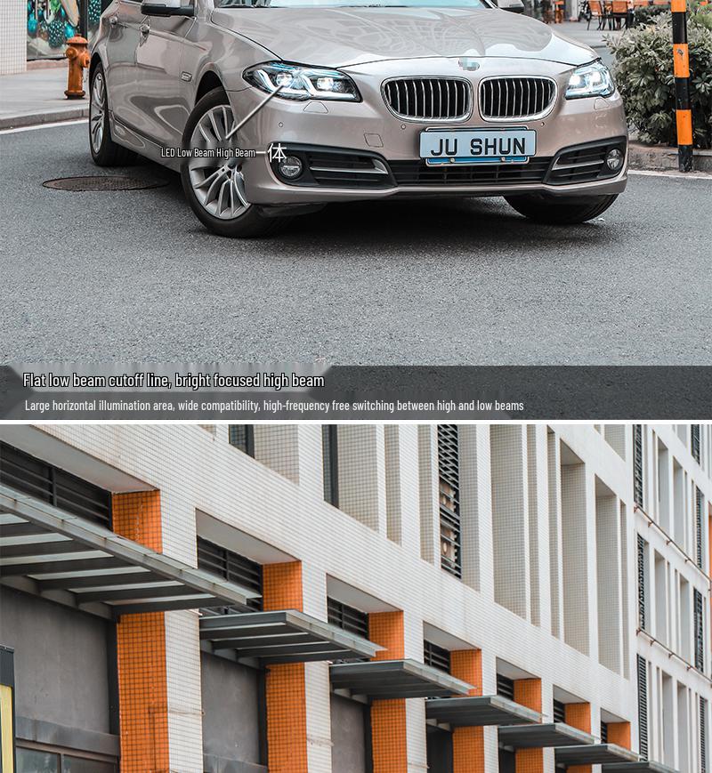 Светодиодная фара в сборе для BMW 5 серии F18 F10 (2011-2017 гг.) с дневными ходовыми огнями