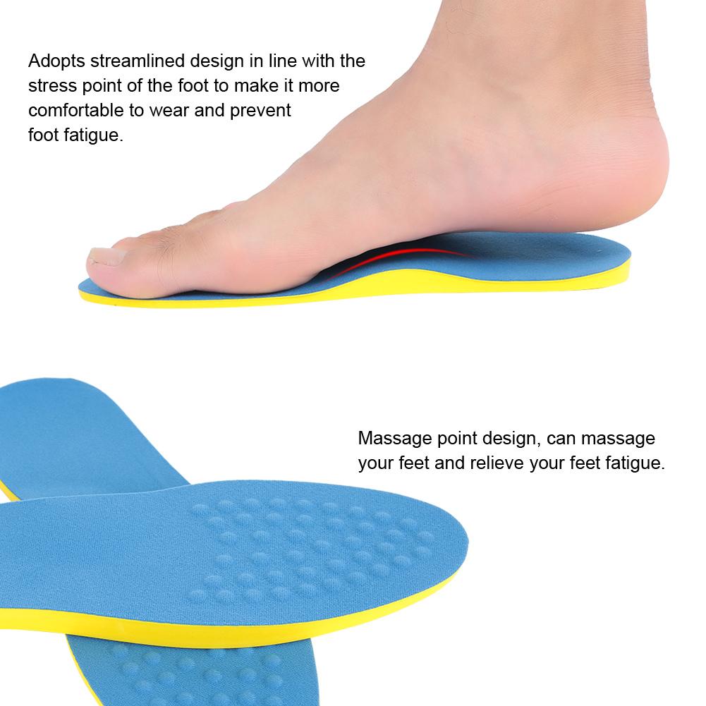Orthopedic Insole X/O Shape Leg Correction Flat Foot Arch Support Foot Massager