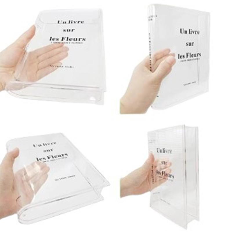 Акриловое креативное украшение для дома в скандинавском стиле, книга, ваза для цветов, гидропоника, настольный орнамент, INS подарок