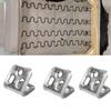 50pcs 5 Holes Iron Sofa Spring Clips Fasteners Furniture Sofa Spring Hook Hanger Fixed Clamps Bed Accessories Hardware