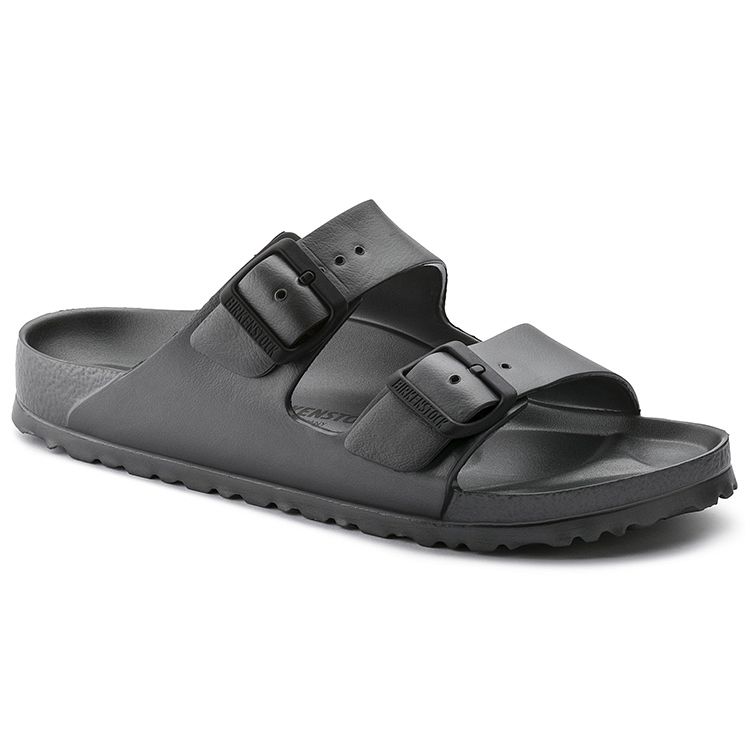 Birkenstock Arizona Двойная Пряжка Дышащие EVA Шлепанцы Унисекс Сандалии Серые 1001497