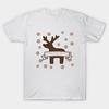 T Shirt Women Christmas Deer Harajuku Print Kawaii Tshirt Summer Short Sleeve Female T-Shirt Top Tee