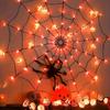 LED Halloween Light Spider Web Decoration Lights Spider Net Lamp Decorative Festival Atmosphere Party Light (without Spider)