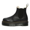 Dr. Martens 2976 Ботинки челси на платформе с подкладкой из искусственного меха, черные, унисекс, 25635001
