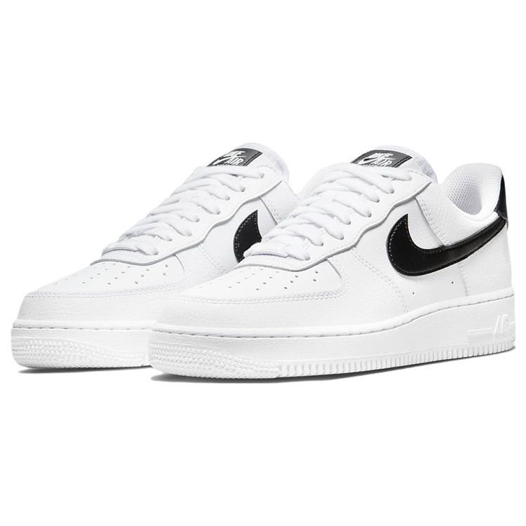Nike Air Force 1 07 Белые черные женские кроссовки DD8959-103