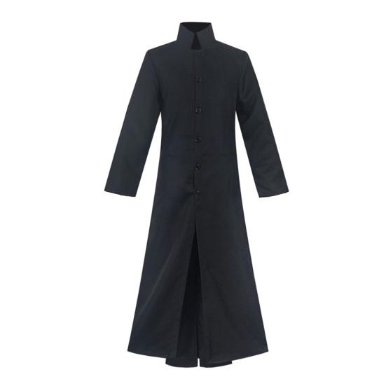 Мужская ветровка для выступлений на Хэллоуин, костюм для косплея, сценический костюм с воротником-стойкой, винтажный стиль