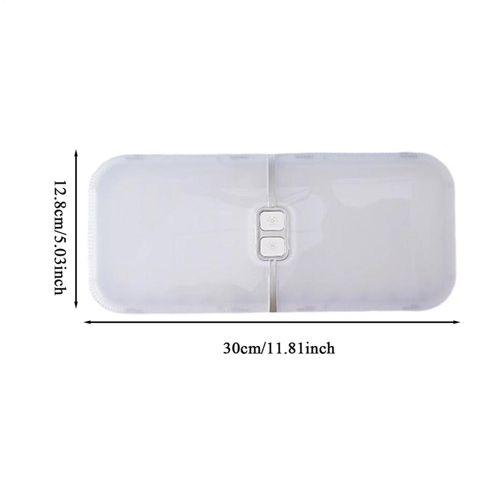 RV Ceiling Light RV Ceiling Light LED Lamp 12–30V Dimmable Triple Color Temperature Lamp For Vehicles Llumination Relaxation