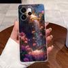 Чехол для Oppo Reno15 Pro Mini CPH2813 Милое Сердце Любви Кролик Прозрачный Мягкий Силиконовый Задний Чехол для Чехла Телефона Oppo Reno 15 Pro Mini