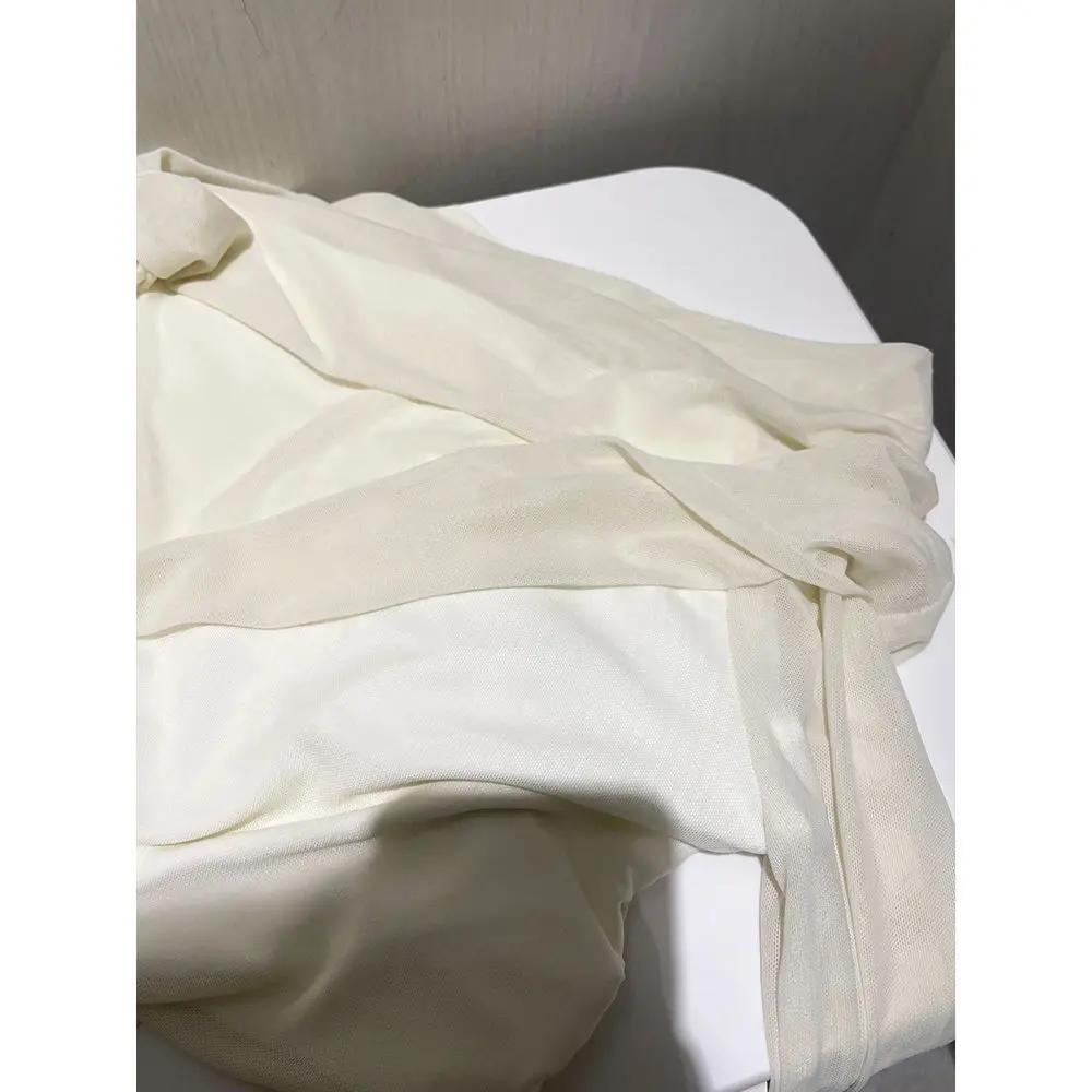 Лето 2024, комплект из двух юбок, женский укороченный топ Y2k, футболка + юбка-торт, японский кавайный модный костюм, шикарная верхняя одежда в корейском стиле