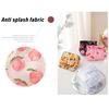 Lipstick Bag Waterproof Floral Print Metal Spring Opening Portable Lightweight Commute Travel Makeup Bag Earphone Key Stoarge Pouch Cosmetic Bag