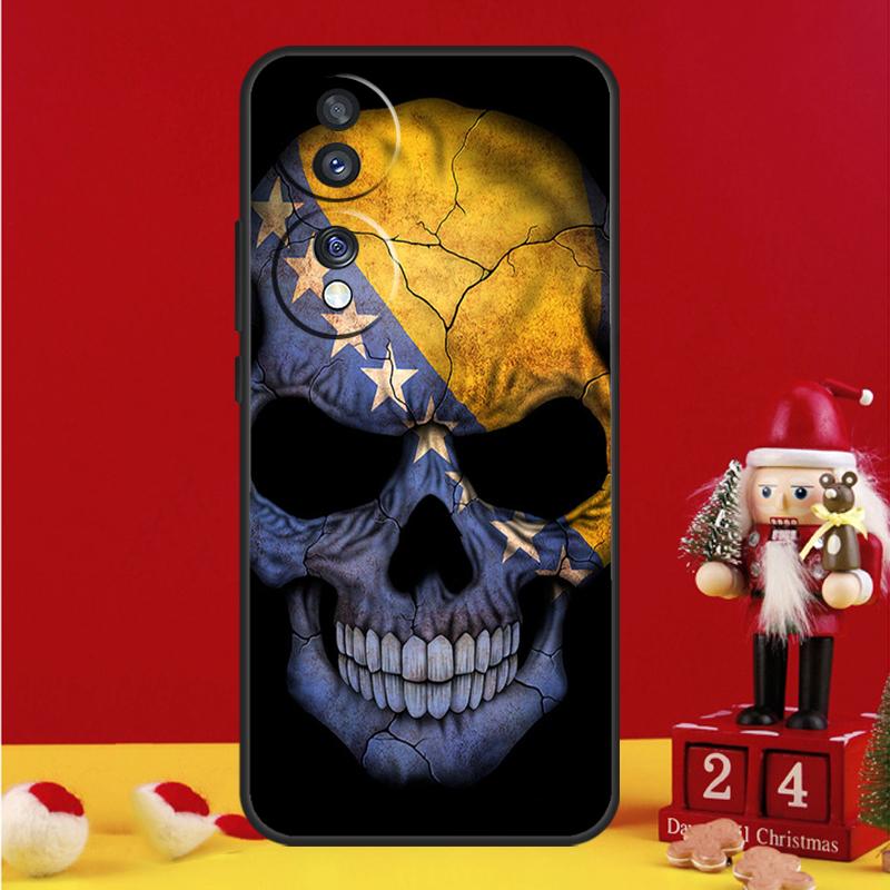 Чехол с флагом Боснии и Герцеговины для Honor Magic 7 6 8 Pro Honor Win X9a X9b X9c X9d X8c X8b 50 70 90 200 400 Lite Чехол