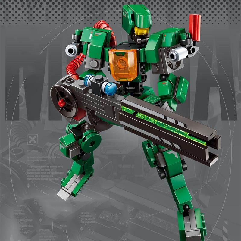 SEMBO Трансформирующийся Мех Конструктор Модель Робота MOC Детали Машина Строительный Набор Игрушки для Детей Мальчиков Подарки на День Рождения