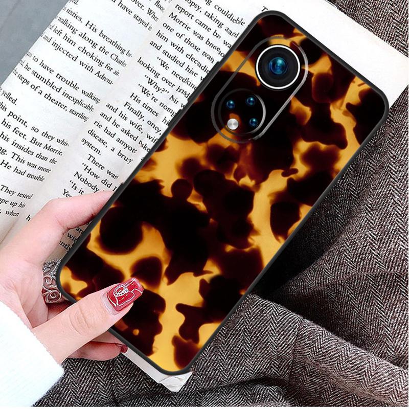 Чехол с узором "Черепаховый панцирь" для Honor Magic 5 Lite 6 Pro 50 70 90 Honor X8b X9b X6 X7 X8 X9 X6a X7a X8a X9a Чехол