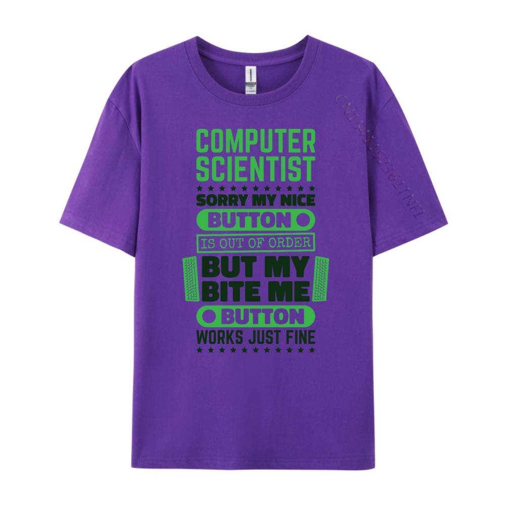 Bite Button Works Computer Scientist And Computer Science Sports T Shirt Unisex Custom T Shirt Tshirts Valentines Day