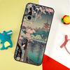 Японский Волновой Арт Чехол Для Samsung Galaxy A54 A34 A24 A14 A12 A22 A32 A42 A52 A72 A52S A51 A71 A13 A53 Обложка