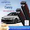 Безкаркасная щетка стеклоочистителя, совместимая с Camry, многофункциональная, с двойной полосой, 6-слойная конструкция
