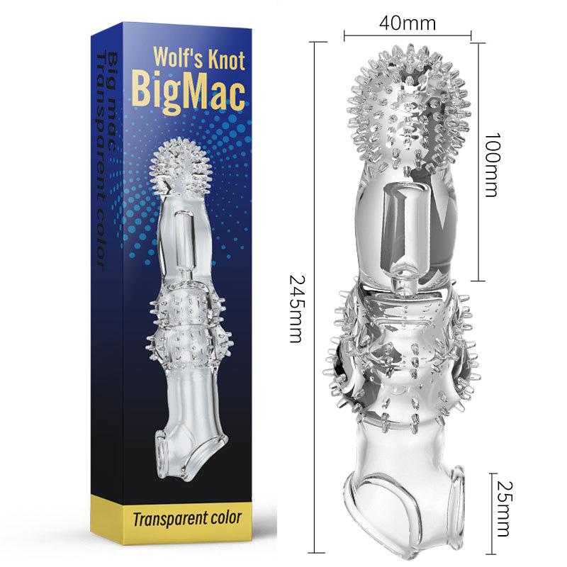 Удлинитель для увеличения пениса, вибратор, кольцо для члена, многоразовые презервативы, секс-игрушки для мужчин, вибрация точки G