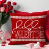 Новая подушка на День святого Валентина с принтом «Любовное письмо», простая и универсальная льняная подушка