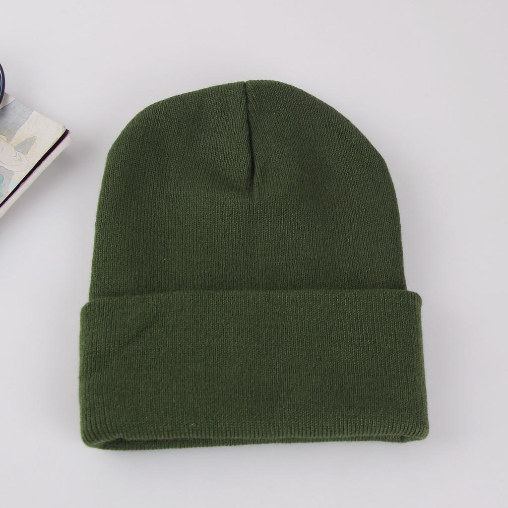 Knit Hat For Adults Winter Warmth Windproof Acrylic Cap For Casual Use