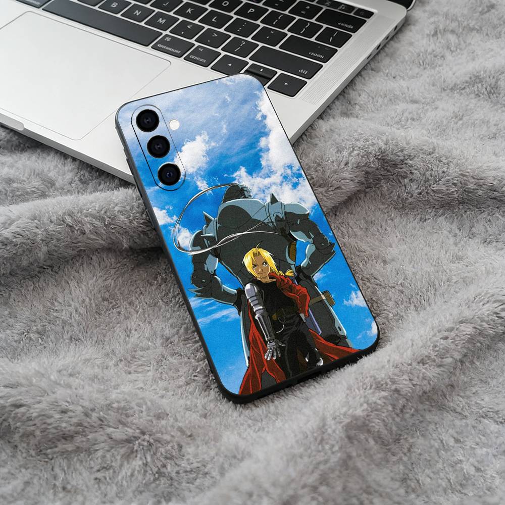Чехол для телефона F-A-Fullmetal -Alchemist для Samsung Galaxy A73,A71 A72,A70,A53,A52,A51, Мягкий силиконовый черный чехол