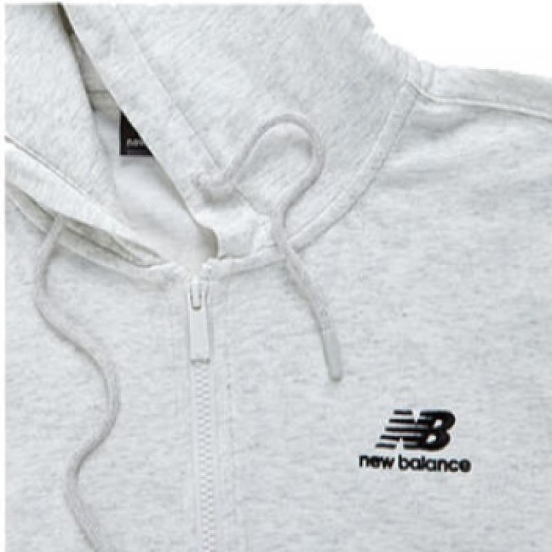 New Balance Half Club Nbmdc21053 Lg Essential Single Mesh Hoodie Zip Up Unisex Hoodie